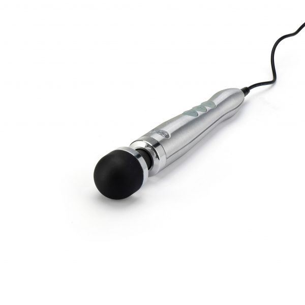 Doxy Die Cast 3 Vibrator Compact Wand Brushed Metal - Image 3