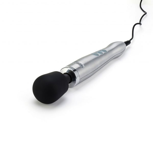 Doxy Die Cast Vibe Messager Plug In Vibrator Brushed Metal - Image 2