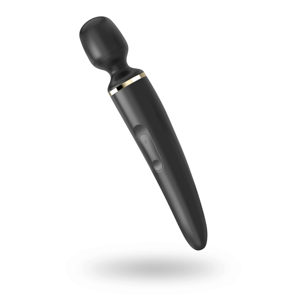 Satisfyer Wand-er Woman Adult Vibrating Masseger Black - Image 4