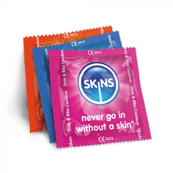 Skins Condoms Assorted 4 Pack - D&R, NAT, UT