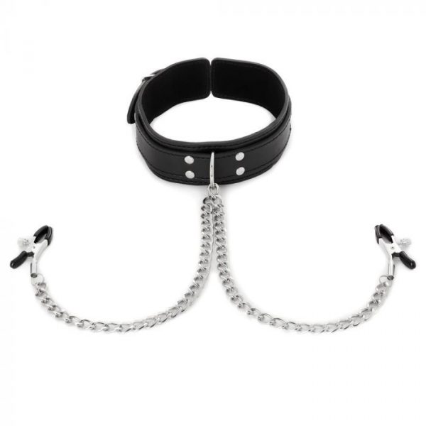 Sportsheets Collar with Nipple Clamps - Image 2