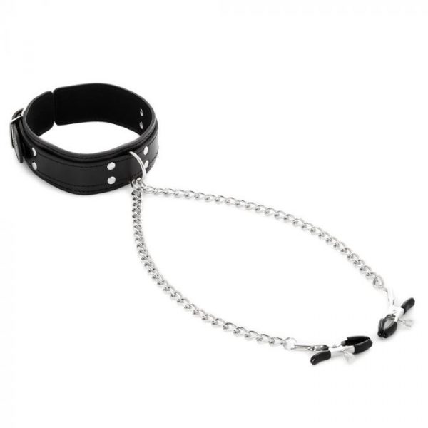 Sportsheets Collar with Nipple Clamps - Image 3