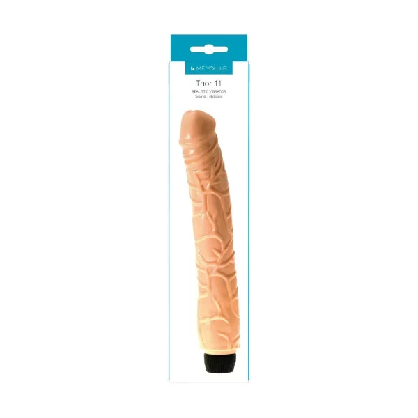 Me You Us Thor 11 Realistic Vibrator Flesh 11in - Image 2