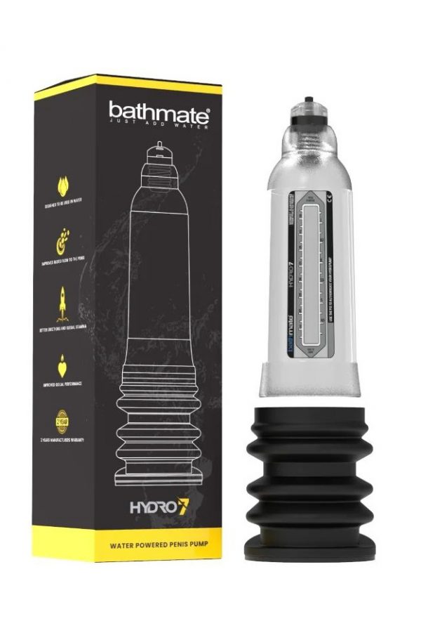 Bathmate Hydro7 Penis Enlargement Pump Clear - Image 2